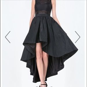 Bebe high low dress